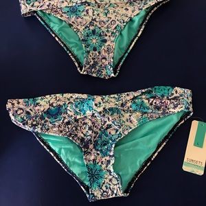 Sunsets bikini bottoms